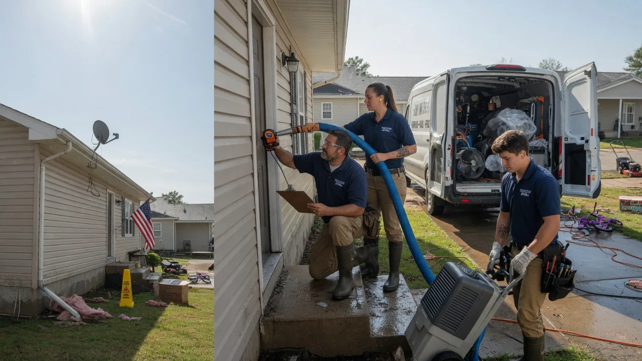 Ceiling Water Damage Restoration in Greenwich, UT near me
